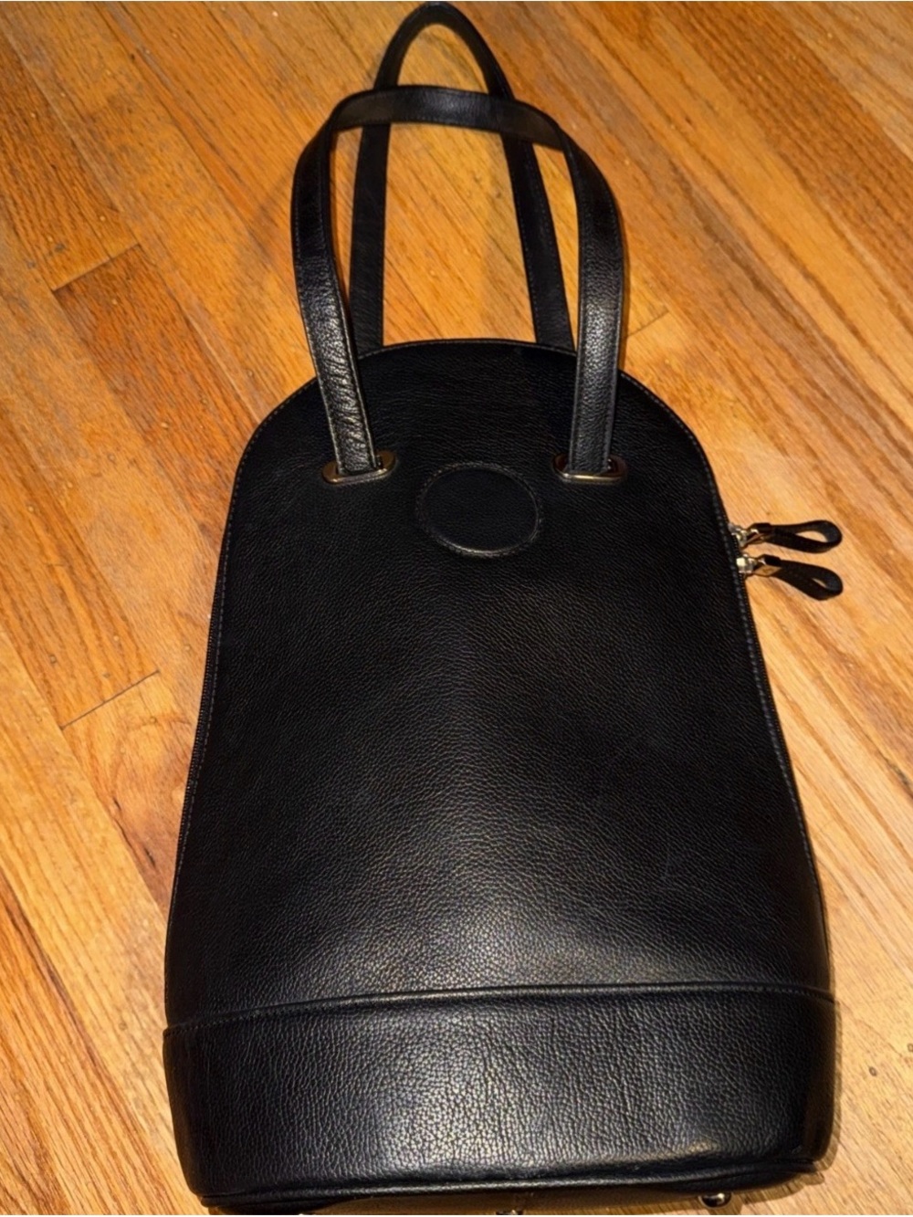 Alicia Klein 2 Bottle Wine Carrier Black Bag
